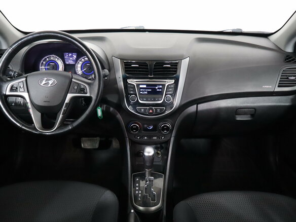 2015 Hyundai Solaris I Рестайлинг, коричневый - вид 8