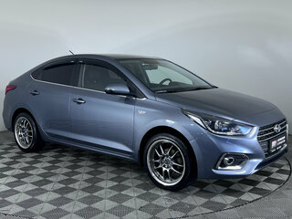2019 Hyundai Solaris II, серый, 1340000 рублей, вид 3