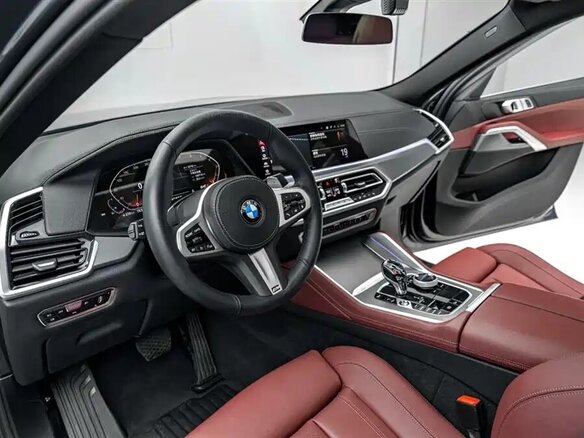2021 BMW X6 30i III (G06), серебристый, 6169000 рублей - вид 6
