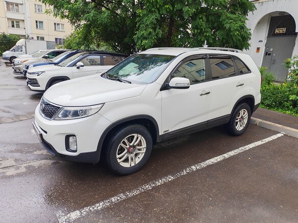 2013 Kia Sorento II Рестайлинг, белый