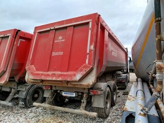 2024 Grunwald Полуприцеп самосвальный, красный, 2349400 рублей, вид 3