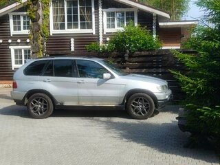 2002 BMW X5 3.0i I (E53), серый, 600000 рублей, вид 3