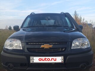 2017 Chevrolet Niva I Рестайлинг, синий, 625000 рублей, вид 4