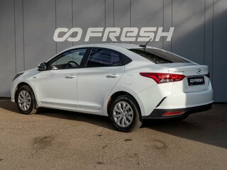 2021 Hyundai Solaris II Рестайлинг, белый, 1449000 рублей, вид 2