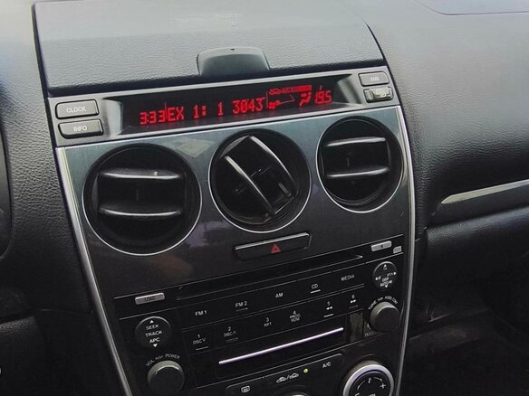 2006 Mazda 6 I (GG) Рестайлинг, чёрный - вид 8