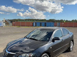 2008 Mazda 3 I (BK) Рестайлинг, чёрный, 499000 рублей, вид 1