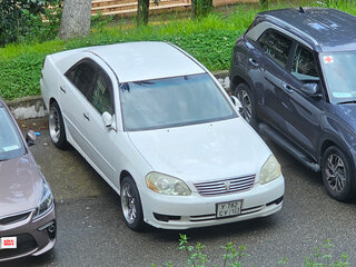2001 Toyota Mark II IX (X110), белый, 690000 рублей, вид 2