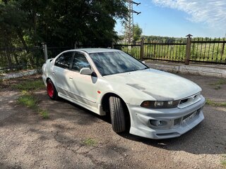 2000 Mitsubishi Galant VIII Рестайлинг, белый, 280000 рублей, вид 3