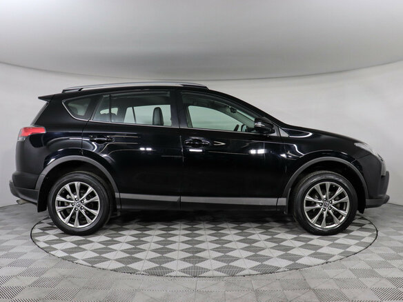 2019 Toyota RAV4 IV (XA40) Рестайлинг, чёрный - вид 3