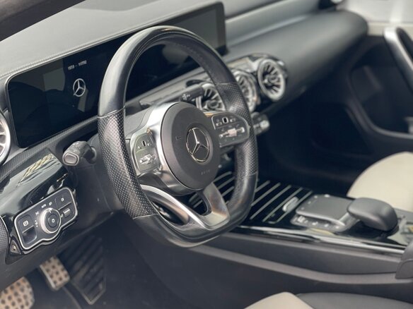 2021 Mercedes-Benz CLA 200 II (C118, X118), синий, 3550000 рублей - вид 6