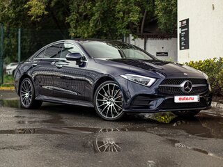 2021 Mercedes-Benz CLS 450 III (C257) Рестайлинг, синий, 6150000 рублей, вид 1
