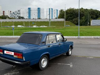 2009 Lada (ВАЗ) 2107, синий, 125000 рублей, вид 3
