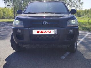 2007 Hyundai Tucson I, чёрный, 950000 рублей, вид 1