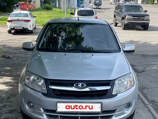 2013 Lada (ВАЗ) Granta I, серебристый, 470000 рублей, вид 1