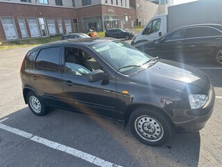 2009 Lada (ВАЗ) Kalina I, чёрный, 340000 рублей, вид 2