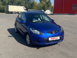 2008 Mazda 2 II (DE), синий, 530000 рублей, вид 1