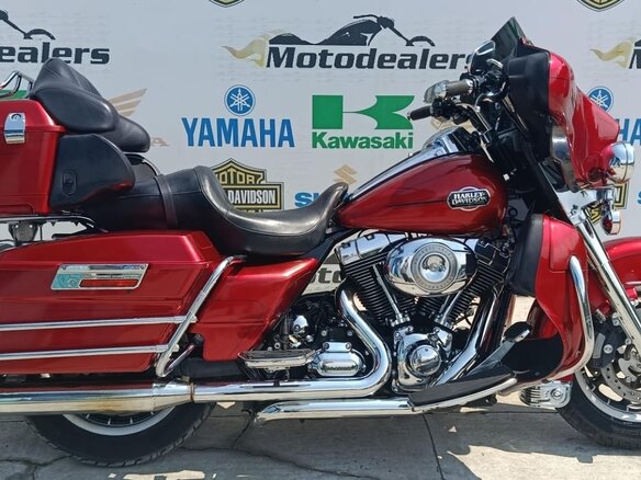 2008 Harley-Davidson Electra Glide, красный, 670000 рублей - вид 11