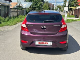 2012 Hyundai Solaris I, фиолетовый, 489000 рублей, вид 5