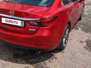 2017 Mazda 6 III (GJ) Рестайлинг, красный, 1240000 рублей, вид 3