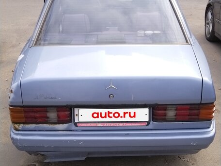 1991 Mercedes-Benz 190 (W201), голубой, 250000 рублей, вид 3