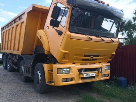 2011 КамАЗ 65116, жёлтый, 1800000 рублей, вид 1