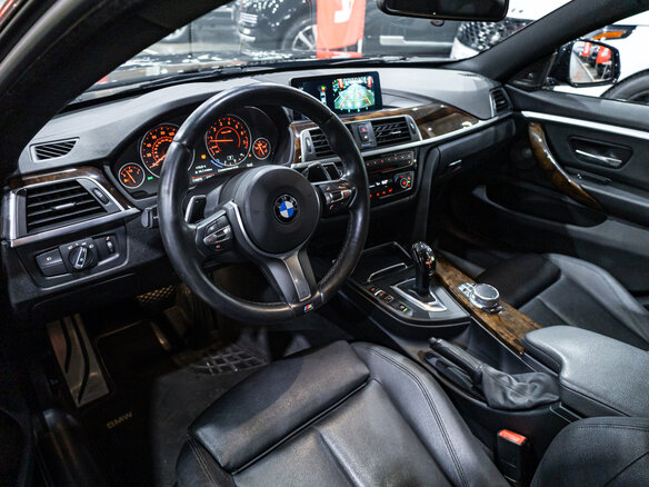 2017 BMW 4 серии Gran Coupe 440i F32/F33/F36 Рестайлинг, чёрный, 3123450 рублей - вид 13