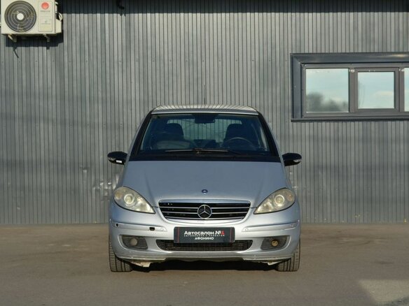 2007 Mercedes-Benz A-Класс 200 II (W169), серебристый, 199888 рублей - вид 1