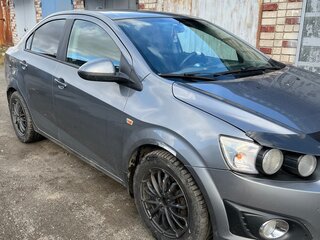 2013 Chevrolet Aveo II, серый, 420000 рублей, вид 4