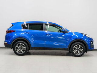 2021 Kia Sportage IV Рестайлинг, синий, 2330000 рублей, вид 4