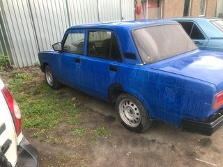 2002 Lada (ВАЗ) 2107, синий, 95000 рублей, вид 2