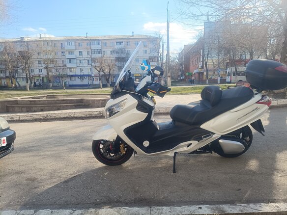2014 Sym Maxsym 600, белый, 485000 рублей - вид 2