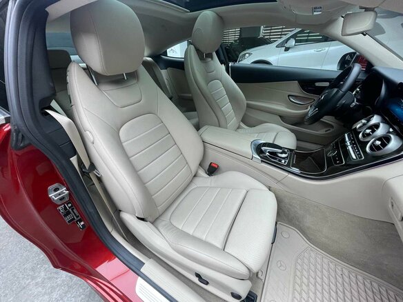 2018 Mercedes-Benz C-Класс 200 IV (W205) Рестайлинг, красный, 4000000 рублей - вид 12