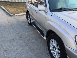 2001 Toyota Land Cruiser 100 Series, серебристый, 1800000 рублей, вид 1