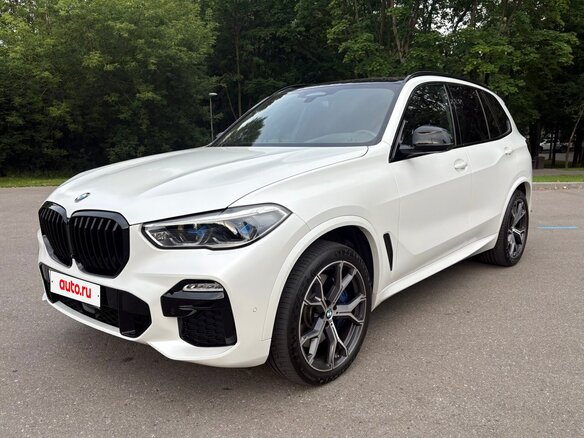2020 BMW X5 40i IV (G05/G18), белый, 8525000 рублей - вид 1