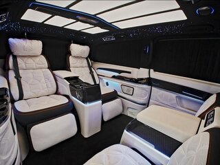 2026 Mercedes-Benz V-Класс Extra Long 300 d экстра длинный III (W447) Рестайлинг 2, чёрный, 36200000 рублей, вид 1