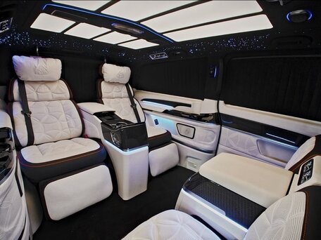2026 Mercedes-Benz V-Класс Extra Long 300 d экстра длинный III (W447) Рестайлинг 2, чёрный, 36200000 рублей, вид 1
