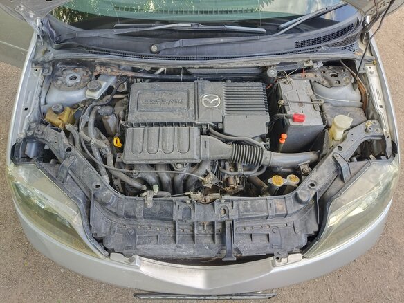 2002 Mazda Demio I (DW), серебристый, 315000 рублей - вид 15
