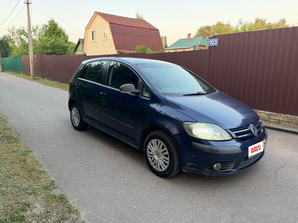 2007 Volkswagen Golf Plus I, синий - вид 5
