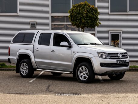 2012 Volkswagen Amarok I, серебристый, 1695000 рублей, вид 3