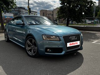 2008 Audi A5 I (8T), голубой, 1090000 рублей, вид 2