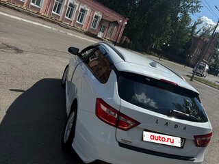 2019 Lada (ВАЗ) Vesta SW I, белый, 1049000 рублей, вид 4