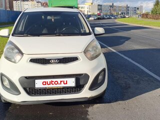 2014 Kia Picanto II, белый, 650000 рублей, вид 2