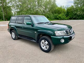 2004 Nissan Patrol V (Y61) Рестайлинг, зелёный, 1350000 рублей, вид 2
