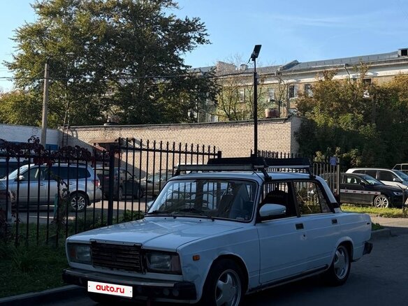 2003 Lada (ВАЗ) 2107, белый, 155000 рублей - вид 2