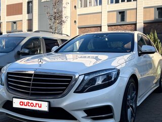 2014 Mercedes-Benz S-Класс 350 CDI BlueTEC Long 9G-TRONIC VI (W222, C217), белый, 3500000 рублей, вид 1
