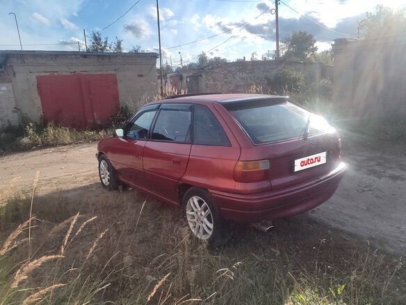 1992 Opel Astra F, красный - вид 5