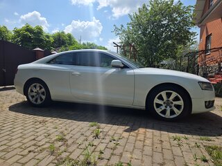 2009 Audi A5 I (8T), белый, 1000000 рублей, вид 2