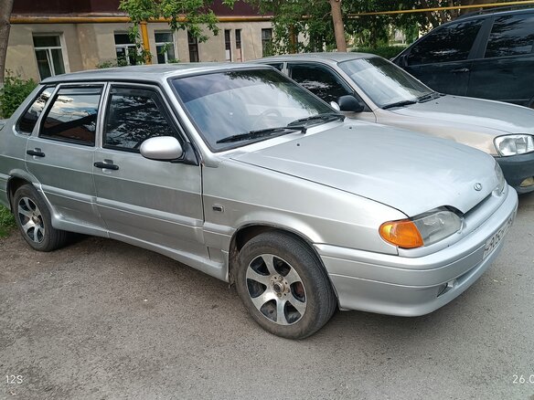 2003 Lada (ВАЗ) 2115, серый, 150000 рублей - вид 2