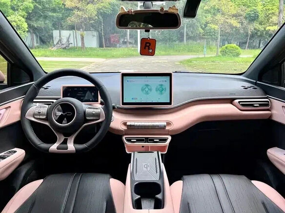 2026 BYD Seagull 38.88 kWh I, розовый, 1228004 рублей - вид 8