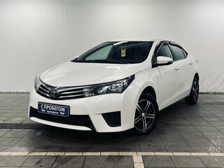 2014 Toyota Corolla XI (E160, E170, E180), белый, 1030000 рублей, вид 1